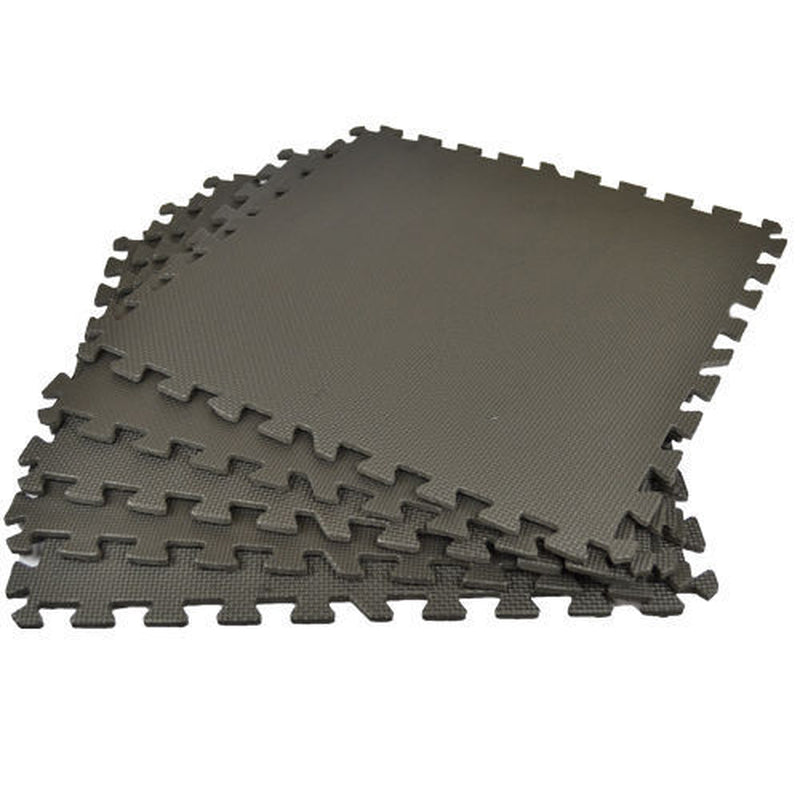INTERLOCKING EVA SOFT FOAM EXERCISE FLOOR MATS GARAGE OFFICE KIDS PLAY