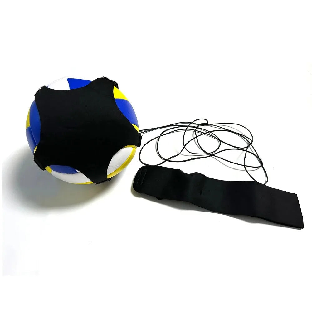 1A-Football Training Belt Soccer Ball Kicking Belt for Adult Kids Football Trainer Mat Football Training Equipment