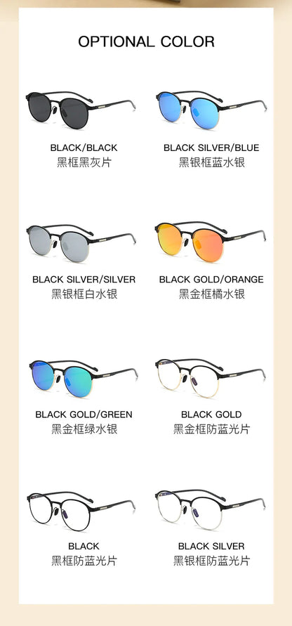 New Polarization Metal Sunglasses Glasses Fashion Dazzle Colour Half Frame Men Women Sport Bikes Bicycle Accessories Hiking