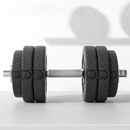 30KG Adjustable Dumbbells Weight Set Hand Weight for Home Gym Body Fitness