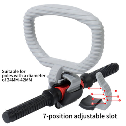 Kettlebell Handle for Dumbbell Adjustable Portable Weight Grip Travel Fitness Weightlifting Bodybuilding Workout Equipment