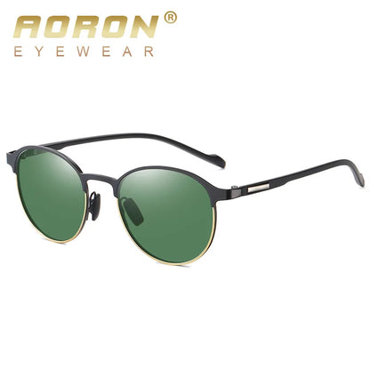 New Polarization Metal Sunglasses Glasses Fashion Dazzle Colour Half Frame Men Women Sport Bikes Bicycle Accessories Hiking