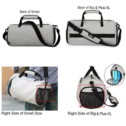 Men Gym Bag Dry Wet for Yoga Women Training Tas Travel Sac De Sport Outdoor Swim Women Shoes Fitness Weekender Shoulder Handbags