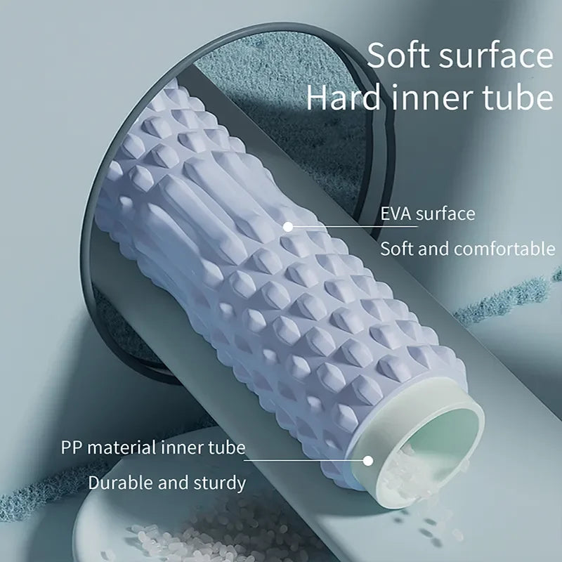Foam Rollers for Muscle Massage - High-Density Back Foam Roller for Back Pain Relief & Muscle Recovery in Legs & Arms