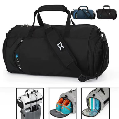 Large Gym Bag Fitness Bags Wet Dry Training Men Yoga for Shoes Travel Shoulder Handbags Multifunction Work Out Swimming Bag