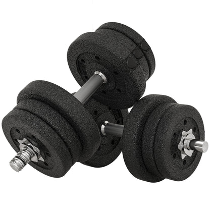 30KG Adjustable Dumbbells Weight Set Hand Weight for Home Gym Body Fitness