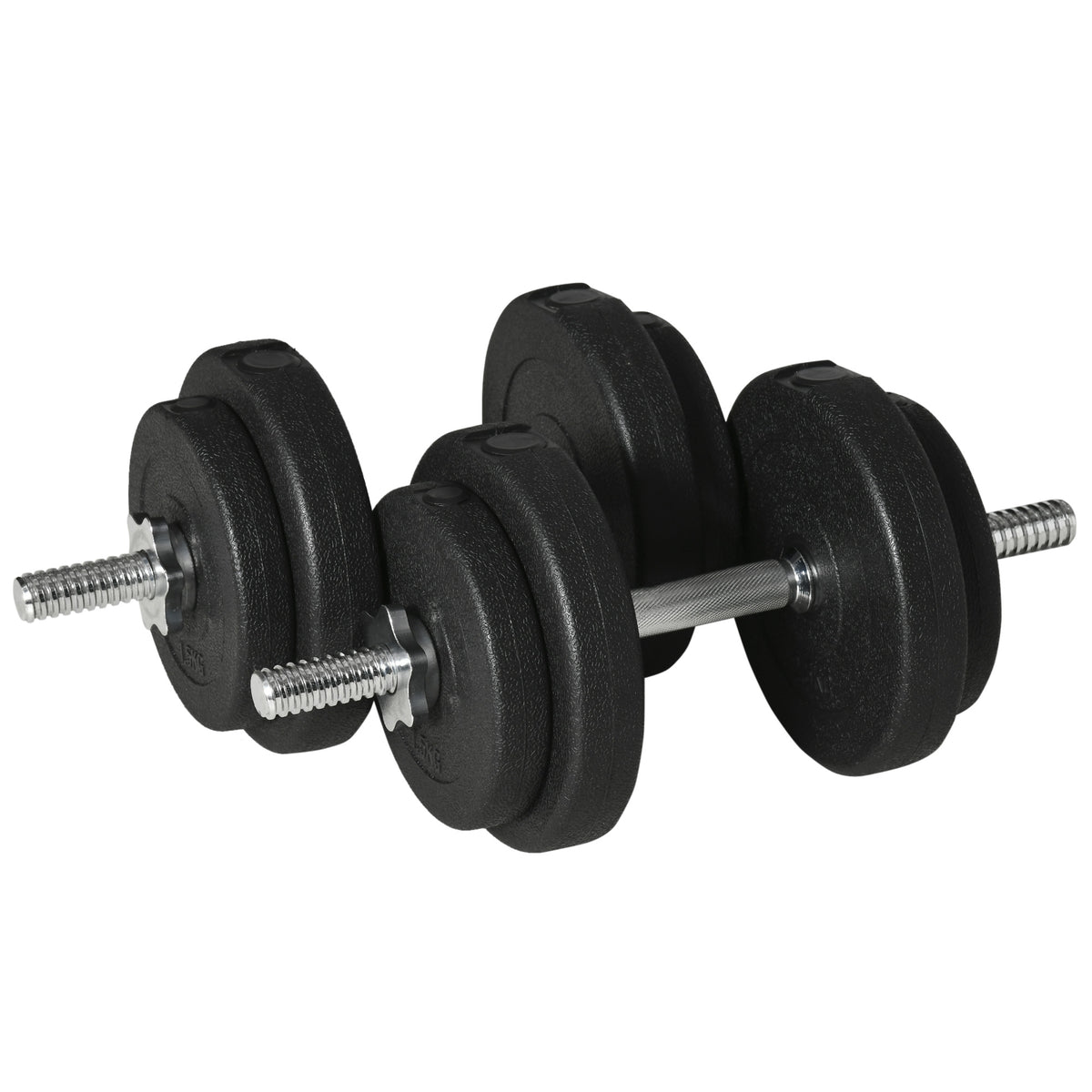 30KG Adjustable Dumbbells Weight Set Hand Weight for Home Gym Body Fitness