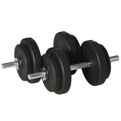 30KG Adjustable Dumbbells Weight Set Hand Weight for Home Gym Body Fitness