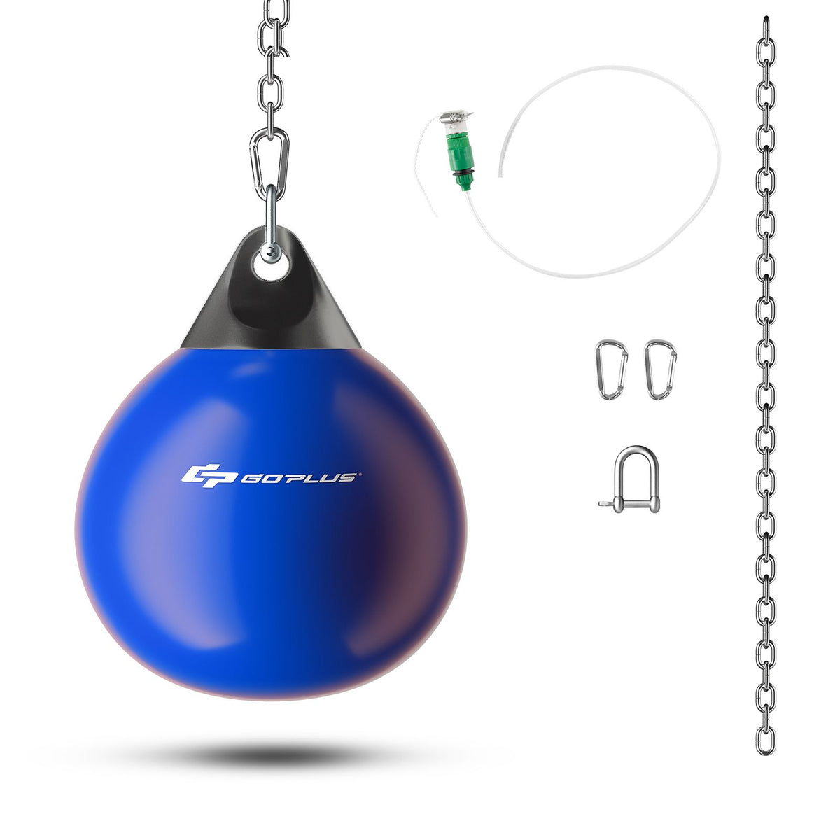 Water Punching Bag with Water Injector and Hanging Accessories