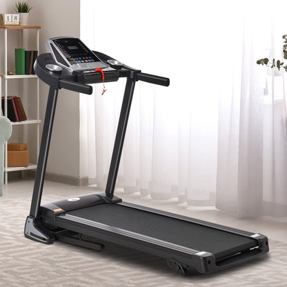 Folding 12Km/H Electric Treadmill Running Machine W/ Incline LED Display