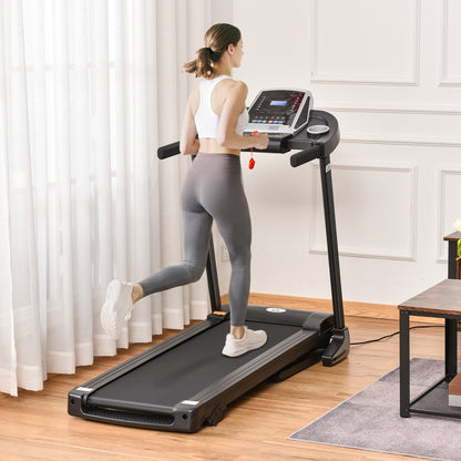 Folding 12Km/H Electric Treadmill Running Machine W/ Incline LED Display