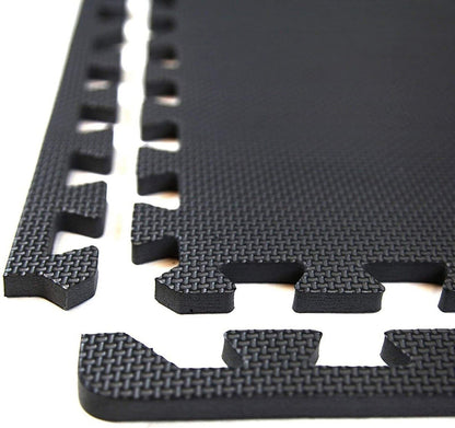 INTERLOCKING EVA SOFT FOAM EXERCISE FLOOR MATS GARAGE OFFICE KIDS PLAY