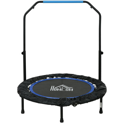40" Foldable Mini Trampoline Fitness Trampoline W/ Foam Handle