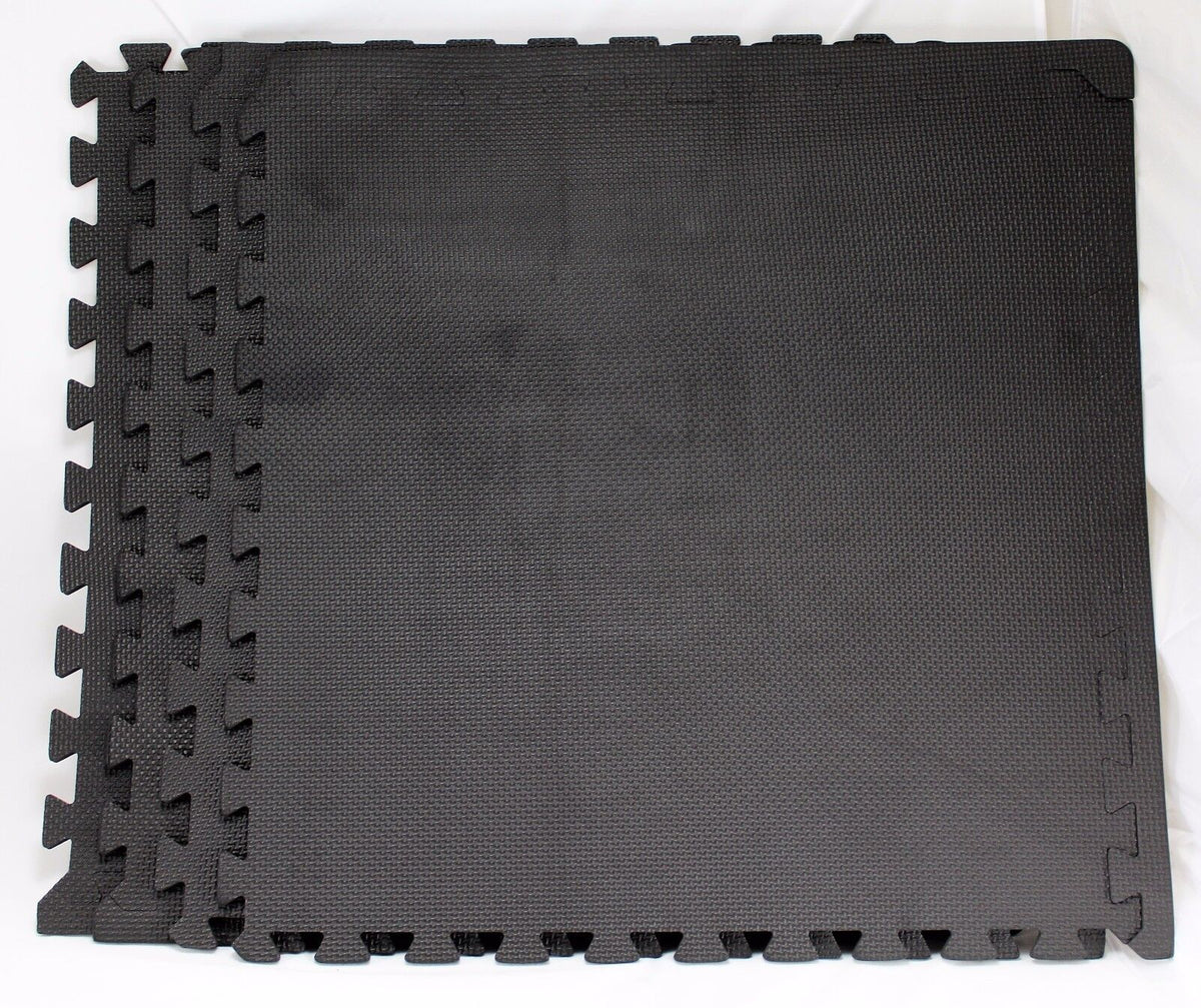 INTERLOCKING EVA SOFT FOAM EXERCISE FLOOR MATS GARAGE OFFICE KIDS PLAY
