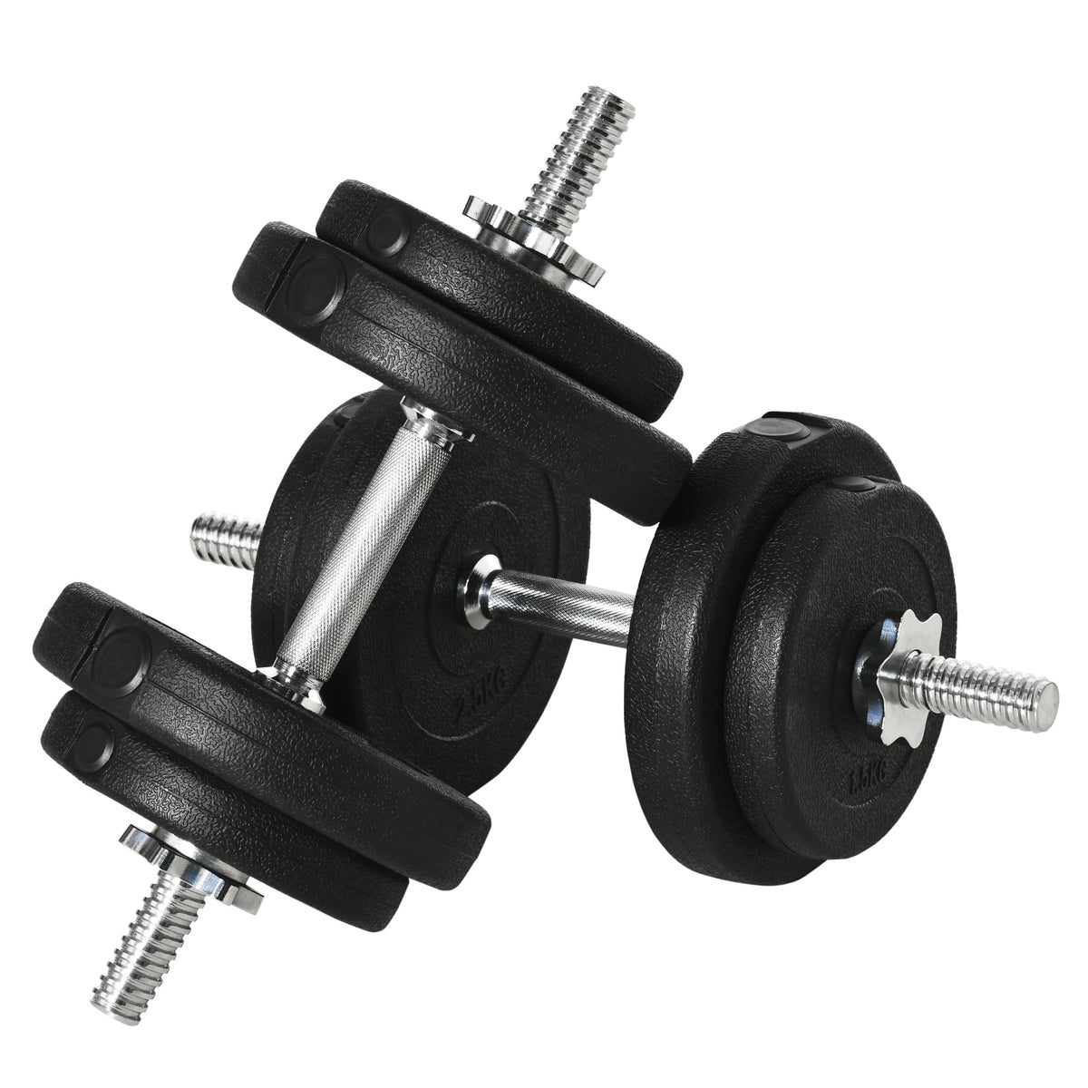 30KG Adjustable Dumbbells Weight Set Hand Weight for Home Gym Body Fitness