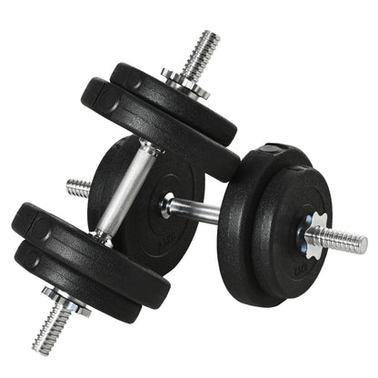 30KG Adjustable Dumbbells Weight Set Hand Weight for Home Gym Body Fitness